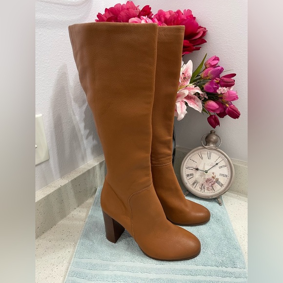 Kenneth Cole Shoes - Kenneth Cole Tan Knee Boots